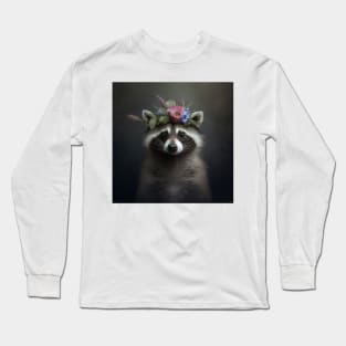 Funny raccoon Long Sleeve T-Shirt